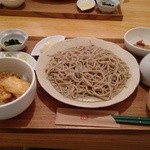 喜蕎 - ランチ おそばとミニいか天丼 780円