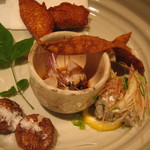 魚匠 銀平 - 付出し伍種盛