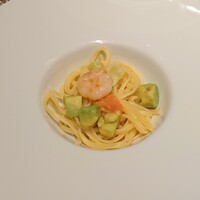 Lounge & Dining G - （パスタ）シュリンプとアボカドのガーリックパスタ