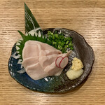 Tori Izakaya Dekanoren - 鶏たたき（大山鶏むね） ¥580