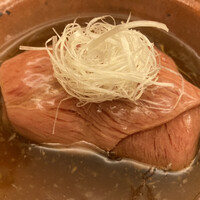 のぐち 継 - 名物の肉吸い（鴨茄子）