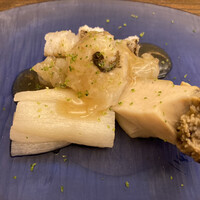 のぐち 継 - 鱧と鮑、ズイキ