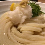 Udon Izakaya Edobori - 大根おろし、生姜、ネギ、レモン