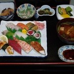 Sushi Toyo - にぎり定食（上）９８０円