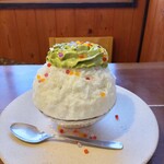 かき氷倶楽部 - 横からの図