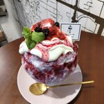 onna wa utsuwa - Wベリーヨーグルトかき氷※平日5食限定