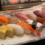 丸清寿司 - にぎりランチ980円