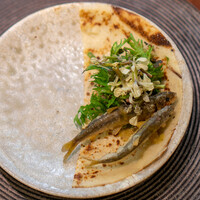 jinen. - 天竜川の稚鮎のクレープ