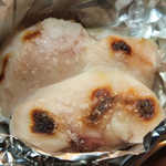 きくち - 「焼き白子」：箸を入れると
      トロットロのマグマと共に
      婉然たる旨みが溢れ出る。。。
      