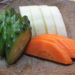 きくち - 香の物：唯一の“河豚以外の料理”ｗ　さっぱりとしたぬか漬