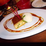 マチャマチャ - お祝いのデザート