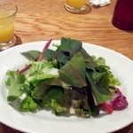 山本のハンバーグ 自由が丘 - ランチセットのサラダ