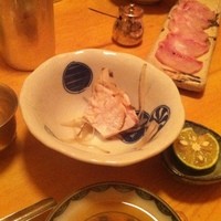 麻布 かどわき - クエのしゃぶしゃぶ　美しく撮れずすみません。。