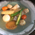 丸福 - 冷やしおでん