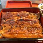 割烹岩戸 - 蒲焼を戻して完成