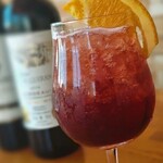 [Homemade sangria] Red (glass)