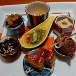 Shibuya Sushi Matsumoto - 先付け7寸