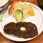 Sutekihausu Fukuwaka - ステーキのアップです