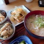 かどや食堂 - 田舎定食♪