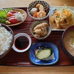 かどや食堂 - 料理写真:田舎定食♪