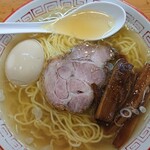 中華そば さとう - 中華そば(中)¥650+トッピング玉子¥100