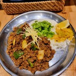 クボカリー - 肉肉しいキーマカレーでした