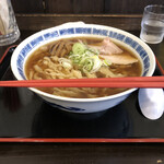 松屋製麺所 - 松屋らーめん、大盛り。750円＋100円。普通盛りとは、丼が異なります。