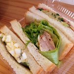 パン家アストレア - 【2013.217】季節のミックスサンド〈春〉(250円)