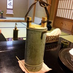 温石 - 竹細工酒器