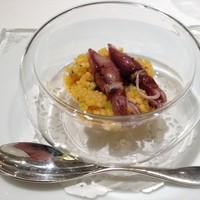 ルメルシマン オカモト - ランチ4620円【アミューズ】ホタルイカとクスクス3.5点
                