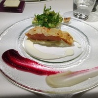 ルメルシマン オカモト - ランチ4620円【前菜】タスマニアサーモンのミキュイ3.5点
                