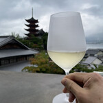 Kaki Wai - 『広島レモンレアチーズケーキと白ワイン¥1,650』