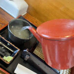 Sobadokoro Kimiyoshi - 熱々で良い風味のそば湯