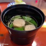 割烹岩戸 - 肝吸い