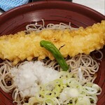 Hakone Soba Honjin - 揚げた獅子唐も良いアクセントです。