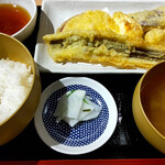 天ぷらとワイン 小島 - 穴子定食