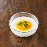 焼肉みゆき苑 - 自家製とろとろ杏仁プリン