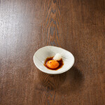 焼肉みゆき苑 - しゃぶロースはこちらの卵にくぐらせてお楽しみください！