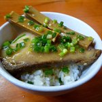 麺屋 高橋 - 自毎のチャーシューオンザライス