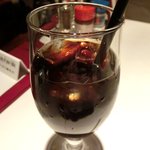 ロウリーズ・ザ・プライムリブ 東京 - サラダブッフェ 1500円 のアイスコーヒー