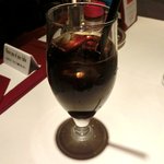 ロウリーズ・ザ・プライムリブ 東京 - サラダブッフェ 1500円 のアイスコーヒー