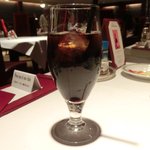 ロウリーズ・ザ・プライムリブ 東京 - サラダブッフェ 1500円 のアイスコーヒー