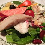 ロウリーズ・ザ・プライムリブ 東京 - サラダブッフェ 1500円 のサラダ16種類盛り合わせ(1回目)