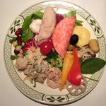 ロウリーズ・ザ・プライムリブ 東京 - サラダブッフェ 1500円 のサラダ16種類盛り合わせ(1回目)