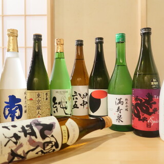 【無限暢飲】 全國各地20種以上日本酒無限暢飲