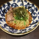 Keyaki special mixed Mazesoba (Soupless noodles)