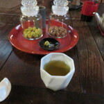 Hanase Soba Kachikuan - そばの実こんぺい糖と蕎麦茶