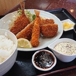 Gohan Dokoro Aisai - 三種のミックスフライ定食