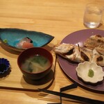 うみからそらへ - うみそら定食 イトヨリの塩焼き  1000円