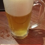 上海ブギ - サッポロ黒生ビール(中)490円